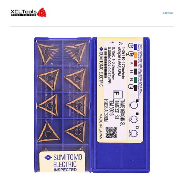 Sumitomo TNMG160404N-SU AC630M CNC Cutting Insert - XCLTOOLS