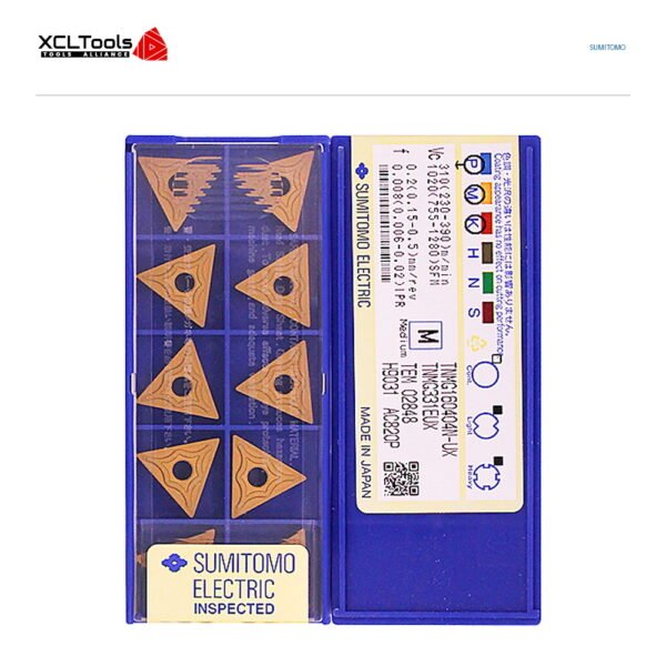 Sumitomo TNMG160404N-UX AC820P CNC Cutting Insert - XCLTOOLS