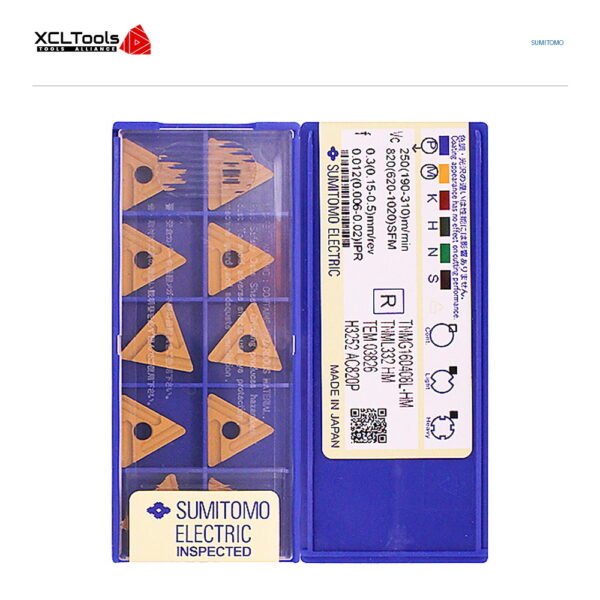 Sumitomo TNMG160408L-HM AC820P CNC Cutting Insert - XCLTOOLS