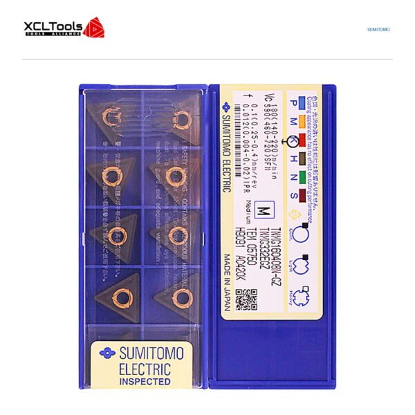 Sumitomo TNMG160408N-GZ AC420K CNC Cutting Insert - XCLTOOLS