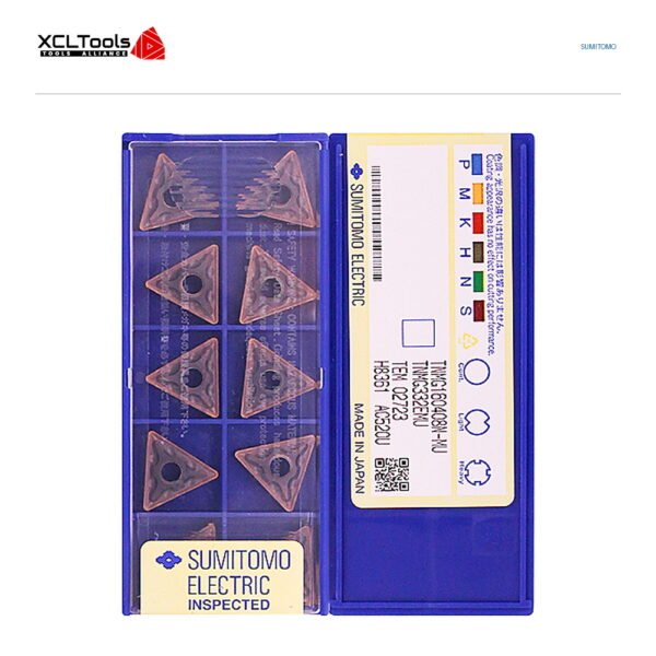 Sumitomo TNMG160408N-MU AC520U CNC Cutting Insert - XCLTOOLS