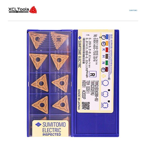 Sumitomo TNMG160408N-MU AC830P CNC Cutting Insert - XCLTOOLS