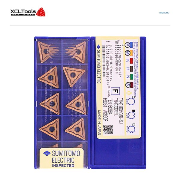 Sumitomo TNMG160408N-SU AC830P CNC Cutting Insert - XCLTOOLS