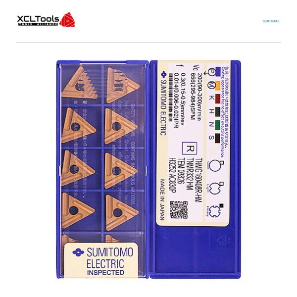 Sumitomo TNMG160408R-HM AC830P CNC Cutting Insert - XCLTOOLS