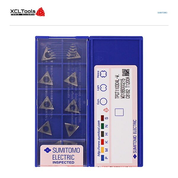 Sumitomo TPGT110304L-W T1200A CNC Cutting Insert - XCLTOOLS