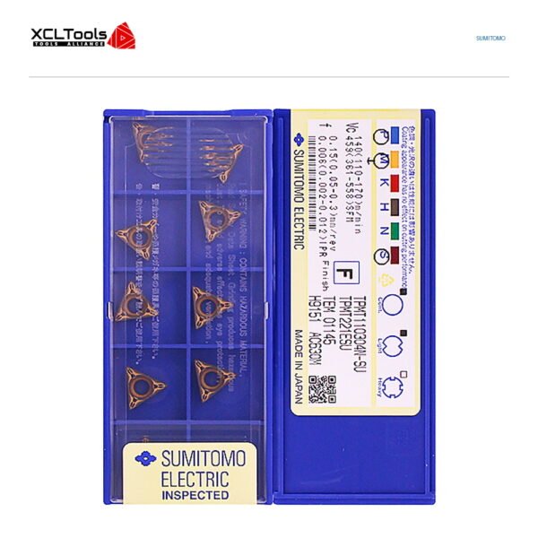 Sumitomo TPMT110304N-SU AC630M CNC Cutting Insert - XCLTOOLS