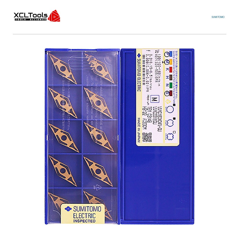 Sumitomo VNMG160404N-GU AC630M CNC Cutting Insert - XCLTOOLS Sumitomo VNMG160404N-GU AC630M CNC Cutting Insert - XCLTOOLS