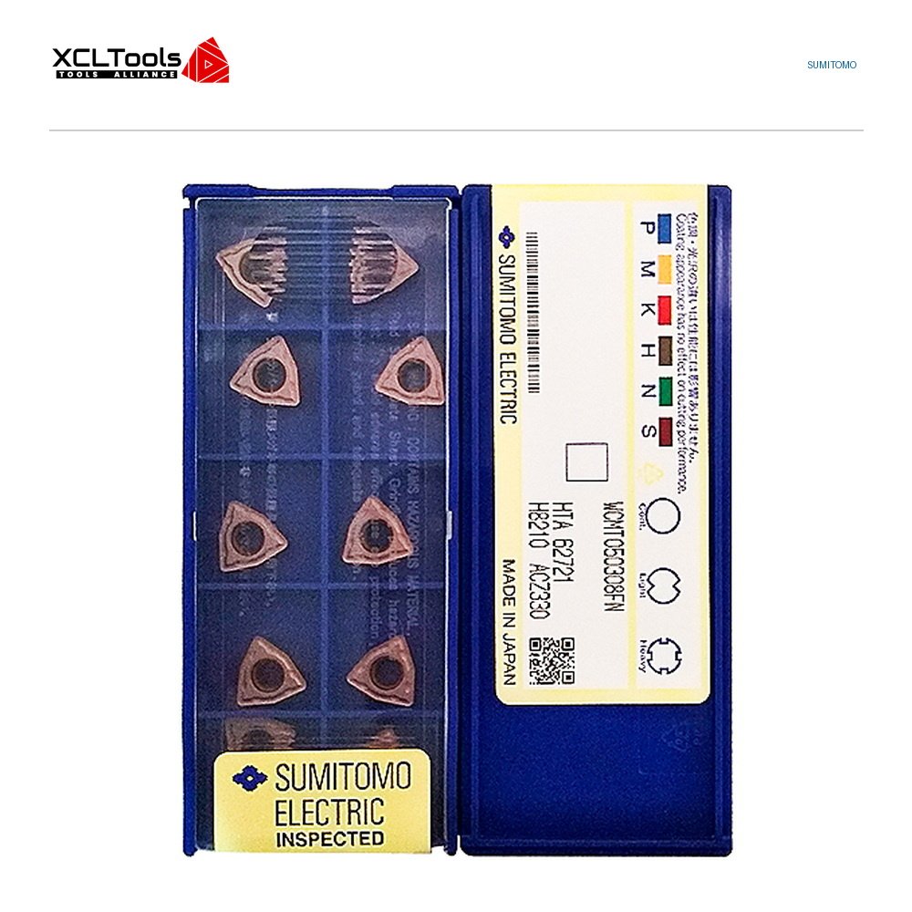 Sumitomo WCMT050308-FN ACZ330 CNC Cutting Insert - XCLTOOLS Sumitomo WCMT050308-FN ACZ330 CNC Cutting Insert - XCLTOOLS