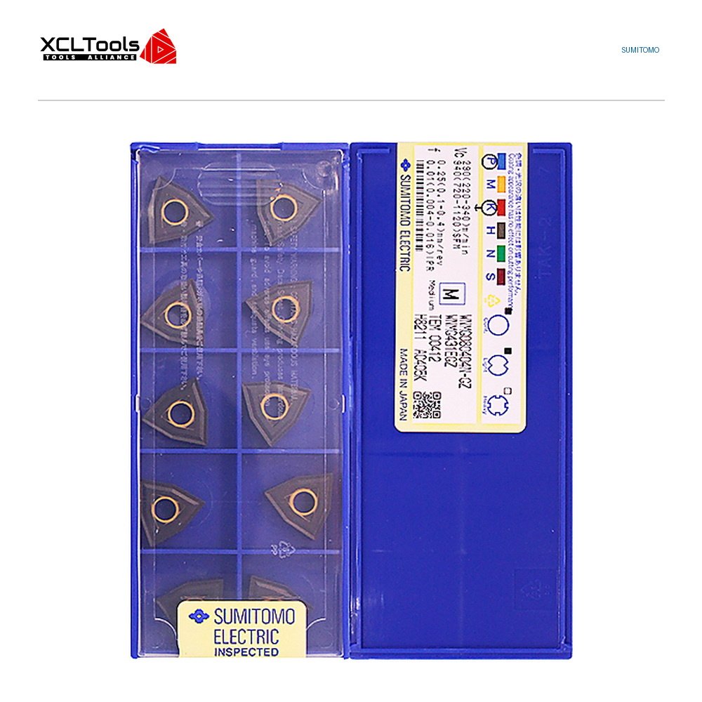 Sumitomo WNMG080404N-GZ AC405K CNC Cutting Insert - XCLTOOLS Sumitomo WNMG080404N-GZ AC405K CNC Cutting Insert - XCLTOOLS