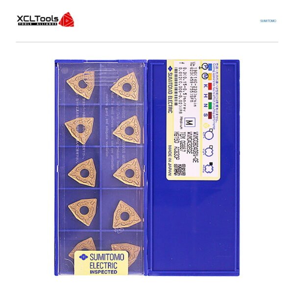 Sumitomo WNMG080408N-GE AC830P CNC Cutting Insert - XCLTOOLS