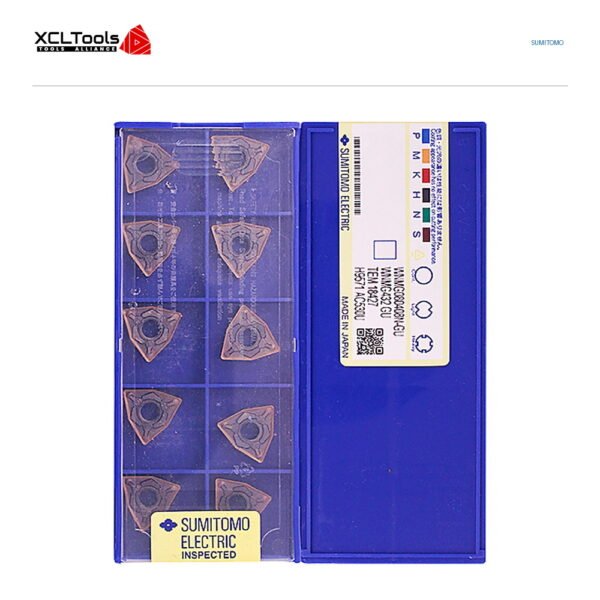 Sumitomo WNMG080408N-GU AC530U CNC Cutting Insert - XCLTOOLS