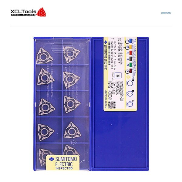 Sumitomo WNMG080408N-GU AC6030M CNC Cutting Insert - XCLTOOLS