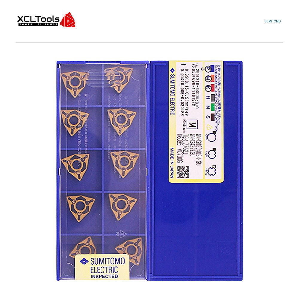 Sumitomo WNMG080408N-GU AC700G CNC Cutting Insert - XCLTOOLS Sumitomo WNMG080408N-GU AC700G CNC Cutting Insert - XCLTOOLS