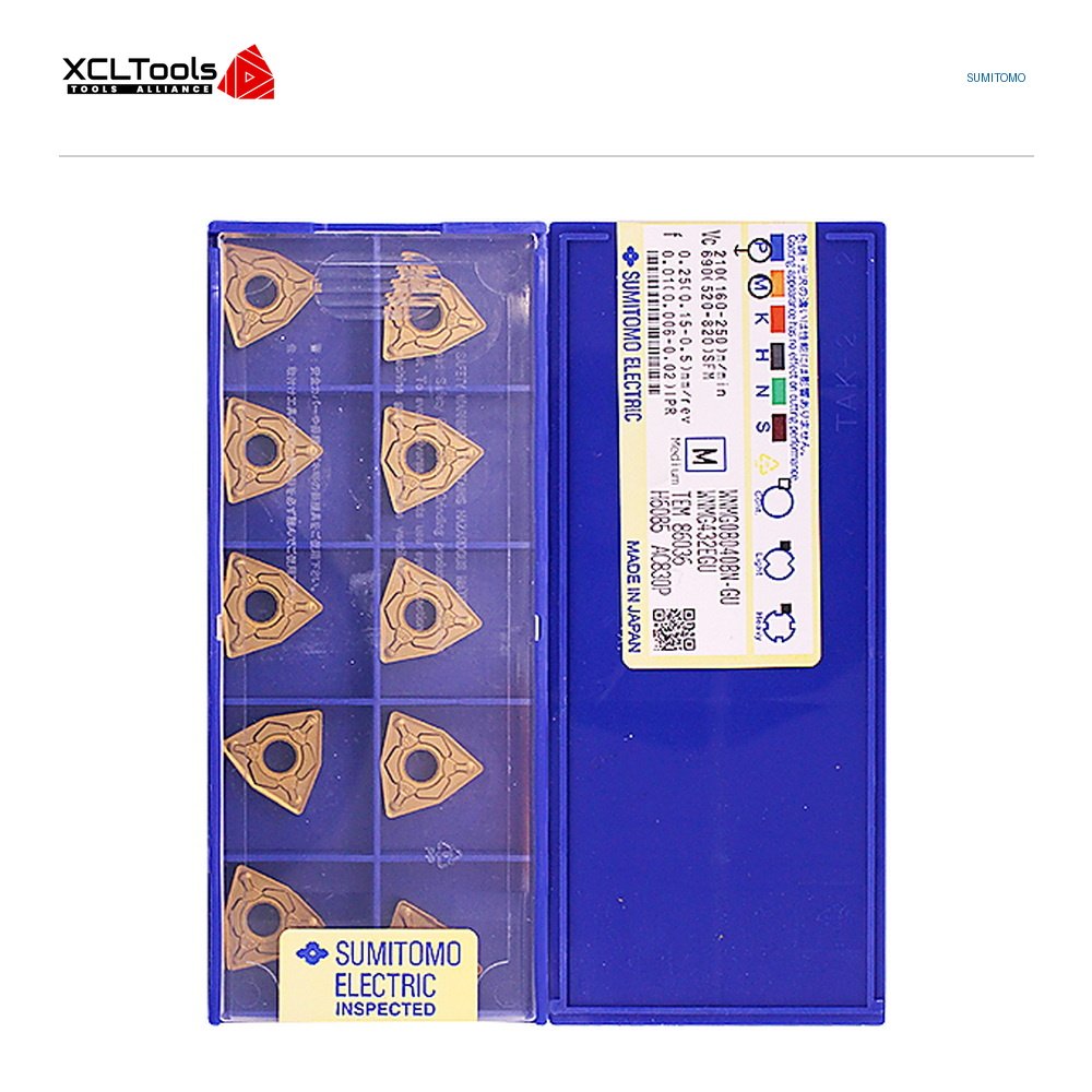 Sumitomo WNMG080408N-GU AC830P CNC Cutting Insert - XCLTOOLS Sumitomo WNMG080408N-GU AC830P CNC Cutting Insert - XCLTOOLS