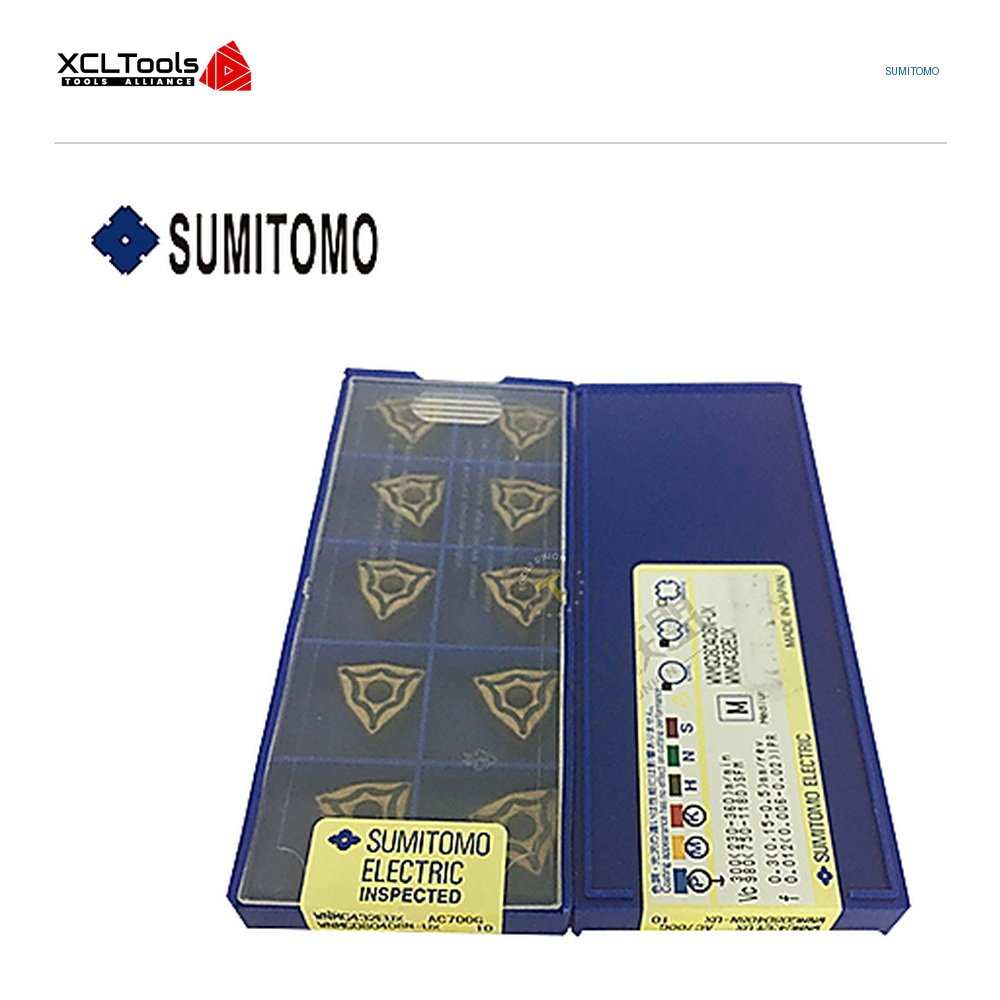 Sumitomo WNMG080408N-UX AC700G CNC Cutting Insert - XCLTOOLS Sumitomo WNMG080408N-UX AC700G CNC Cutting Insert - XCLTOOLS