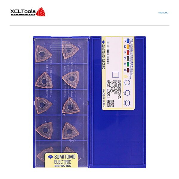 Sumitomo WNMG080412N-MU AC520U CNC Cutting Insert - XCLTOOLS
