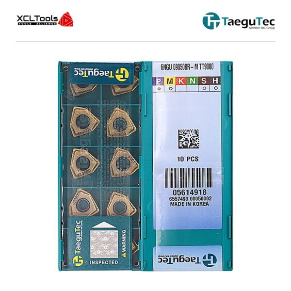 TaeguTec 6NGU090508R-M TT9080 CNC Cutting Insert - XCLTOOLS