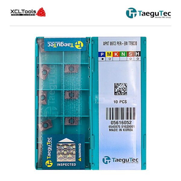 TaeguTec APKT09T3PER-EM TT9030 CNC Cutting Insert - XCLTOOLS