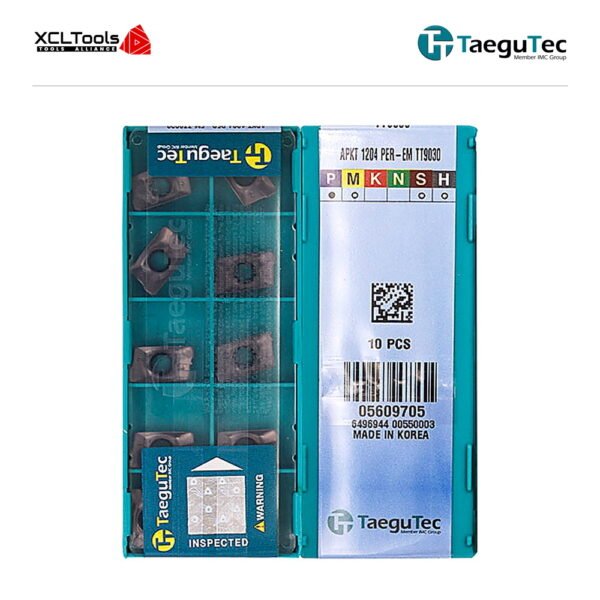 TaeguTec APKT1204PER-EM TT9030 CNC Cutting Insert - XCLTOOLS