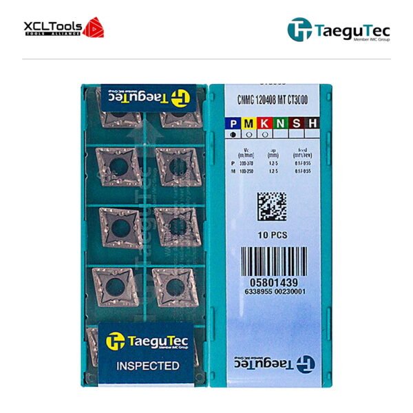 TaeguTec CNMG120408-MT CT3000 CNC Cutting Insert - XCLTOOLS