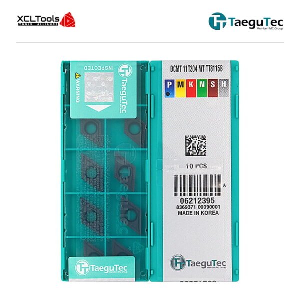 TaeguTec DCMT11T304-MT TT8115B CNC Cutting Insert - XCLTOOLS