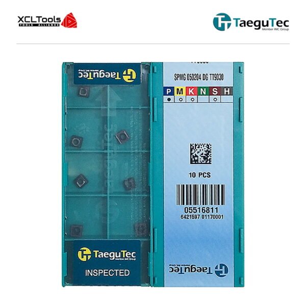 TaeguTec SPMG050204-DG TT9030 CNC Cutting Insert - XCLTOOLS