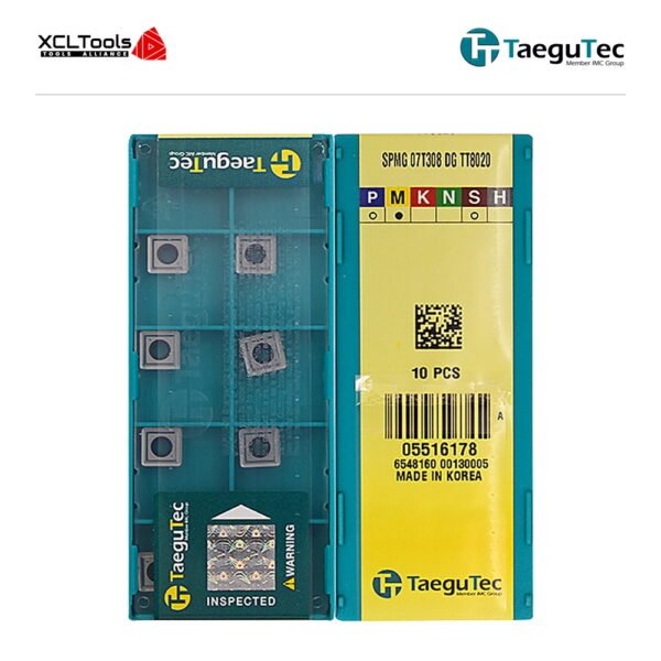 TaeguTec SPMG07T308-DG TT8020 CNC Cutting Insert - XCLTOOLS