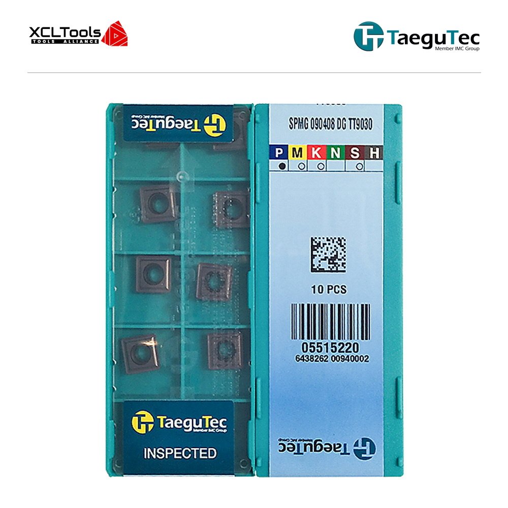 TaeguTec SPMG090408-DG TT9030 CNC Cutting Insert - XCLTOOLS TaeguTec SPMG090408-DG TT9030 CNC Cutting Insert - XCLTOOLS