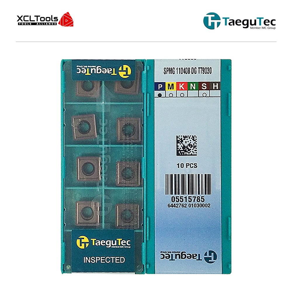 TaeguTec SPMG110408-DG TT9030 CNC Cutting Insert - XCLTOOLS TaeguTec SPMG110408-DG TT9030 CNC Cutting Insert - XCLTOOLS