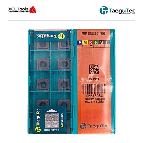 TaeguTec SPMG110408-DK TT6030 CNC Cutting Insert - XCLTOOLS