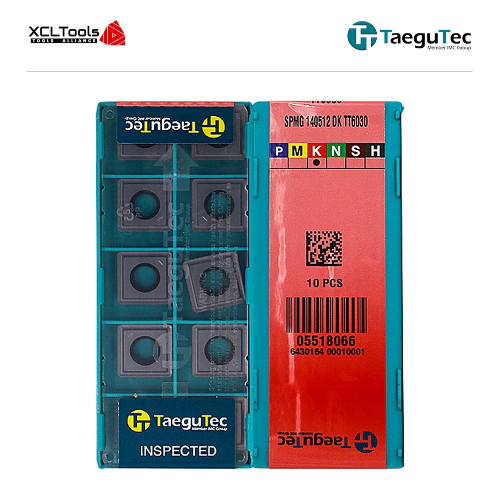 TaeguTec SPMG140512-DK TT6030 CNC Cutting Insert - XCLTOOLS TaeguTec SPMG140512-DK TT6030 CNC Cutting Insert - XCLTOOLS