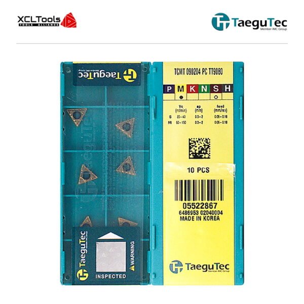 TaeguTec TCMT090204-PC TT9080 CNC Cutting Insert - XCLTOOLS
