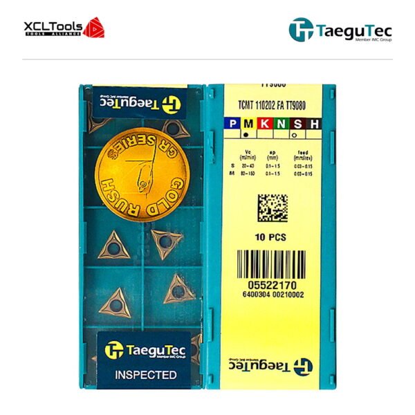 TaeguTec TCMT110202-FA TT9080 CNC Cutting Insert - XCLTOOLS