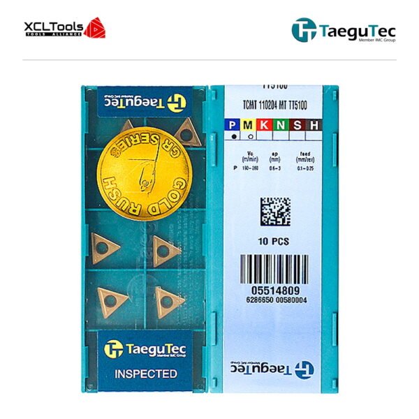 TaeguTec TCMT110204-MT TT5100 CNC Cutting Insert - XCLTOOLS
