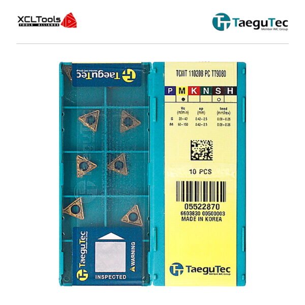 TaeguTec TCMT110208-PC TT9080 CNC Cutting Insert - XCLTOOLS