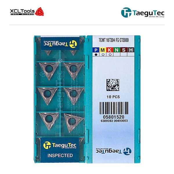 TaeguTec TCMT16T304-FG CT3000 CNC Cutting Insert - XCLTOOLS