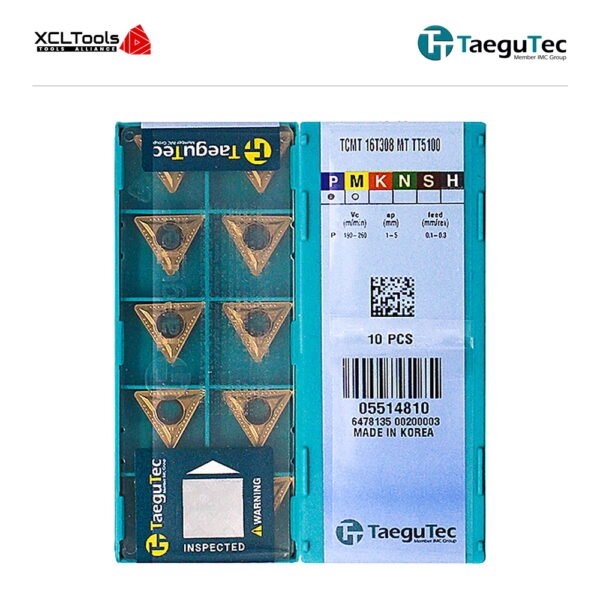 TaeguTec TCMT16T308-MT TT5100 CNC Cutting Insert - XCLTOOLS