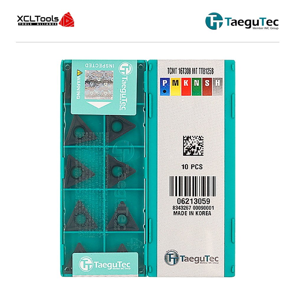 TaeguTec TCMT16T308-MT TT8125B CNC Cutting Insert - XCLTOOLS TaeguTec TCMT16T308-MT TT8125B CNC Cutting Insert - XCLTOOLS
