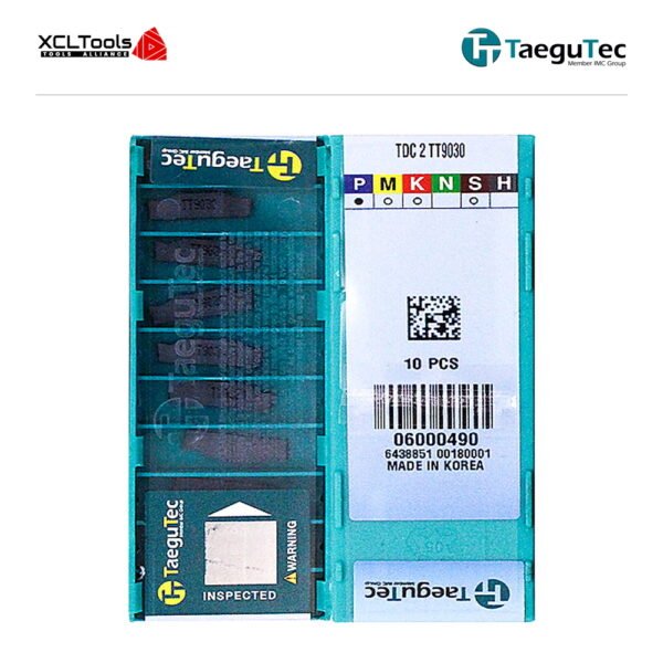 TaeguTec TDC2 TT9030 CNC Cutting Insert - XCLTOOLS