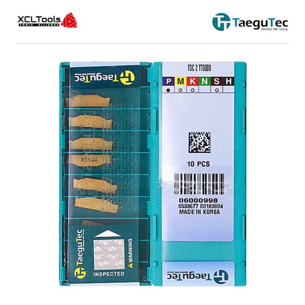 TaeguTec TDC2 TT9080 CNC Cutting Insert - XCLTOOLS