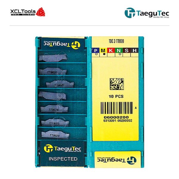 TaeguTec TDC3 TT8020 CNC Cutting Insert - XCLTOOLS