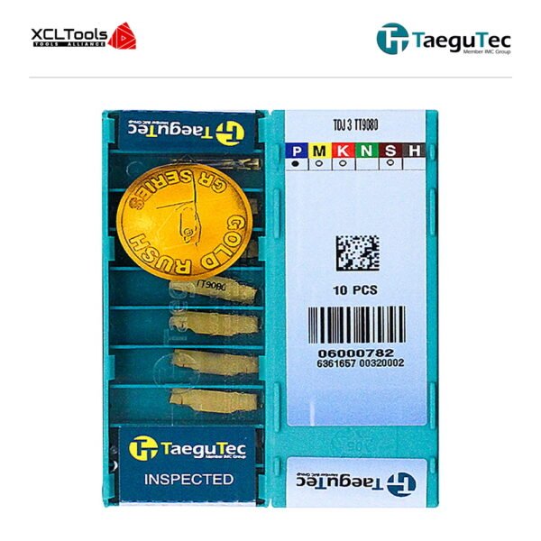 TaeguTec TDJ3 TT9080 CNC Cutting Insert - XCLTOOLS