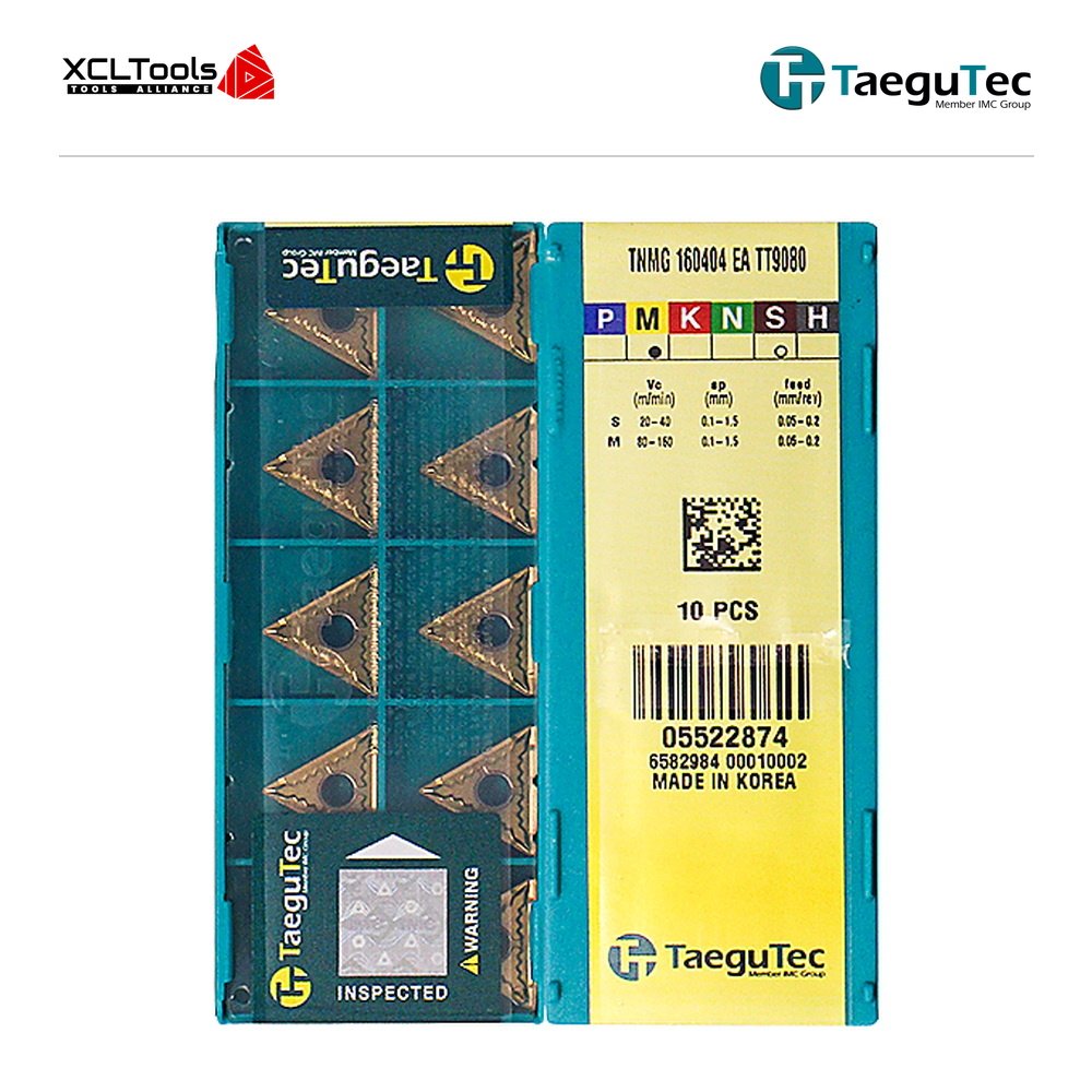 TaeguTec TNMG160404-EA TT9080 CNC Cutting Insert - XCLTOOLS TaeguTec TNMG160404-EA TT9080 CNC Cutting Insert - XCLTOOLS