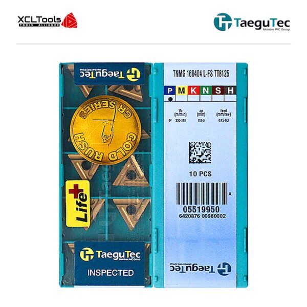 TaeguTec TNMG160404L-FS TT8125 CNC Cutting Insert - XCLTOOLS