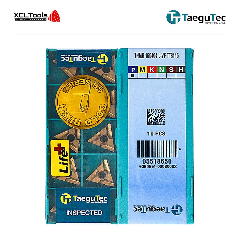 TaeguTec TNMG160404L-VF TT8115B CNC Cutting Insert - XCLTOOLS TaeguTec TNMG160404L-VF TT8115B CNC Cutting Insert - XCLTOOLS