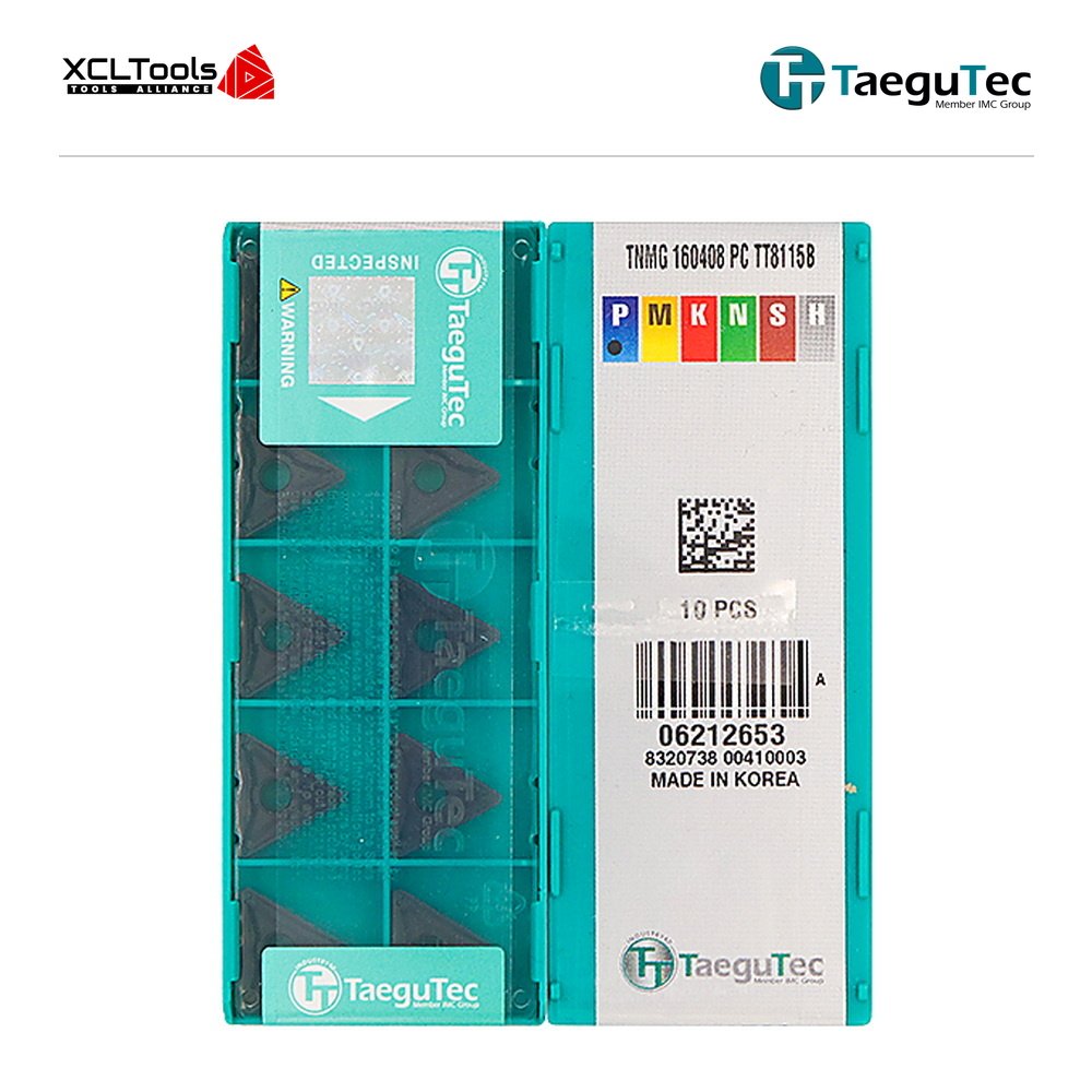 TaeguTec TNMG160408-PC TT8115B CNC Cutting Insert - XCLTOOLS TaeguTec TNMG160408-PC TT8115B CNC Cutting Insert - XCLTOOLS