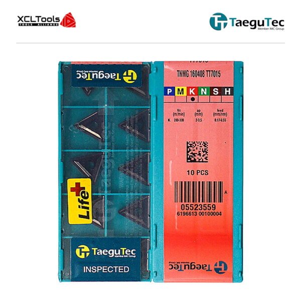 TaeguTec TNMG160408 TT7015 CNC Cutting Insert - XCLTOOLS