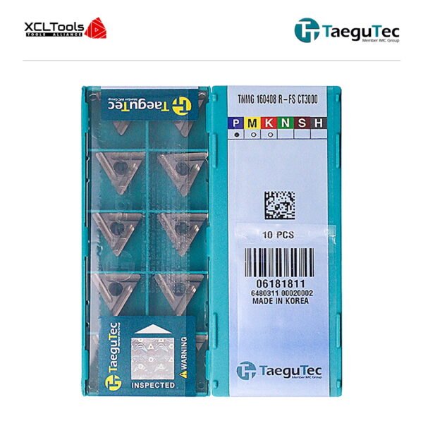 TaeguTec TNMG160408R-FS CT3000 CNC Cutting Insert - XCLTOOLS