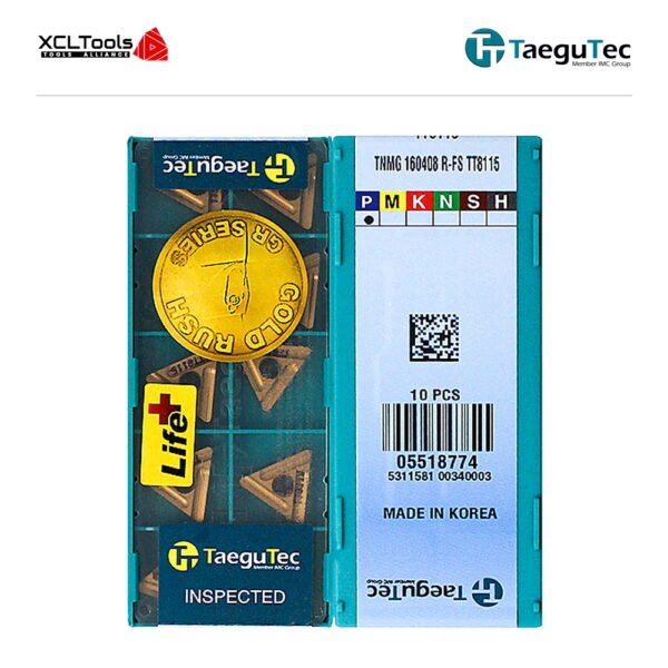TaeguTec TNMG160408R-FS TT8115 CNC Cutting Insert - XCLTOOLS