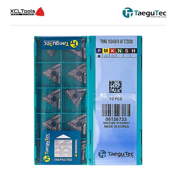 TaeguTec TNMG160408R-VF CT3000 CNC Cutting Insert - XCLTOOLS